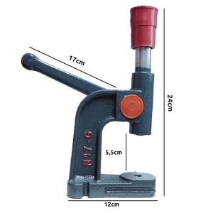MAQUINA MANUAL N.7 AZUL (BALANCIN GRAZIANO-656)-0