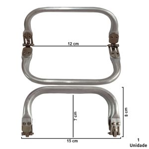 ALCA TUBULAR 15X8CM RETANGULAR HYTS252-0